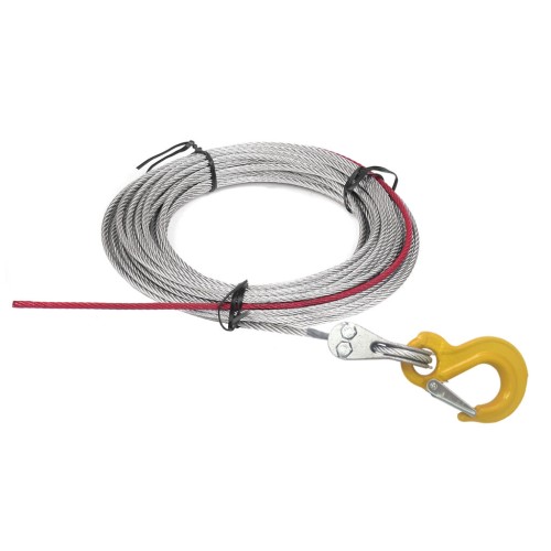 WIRE ROPE WITH STOPPER & HOOK